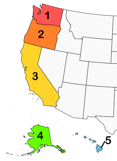 Pacific Region U.S.